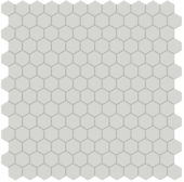 1" Warm Grey Matte Hex Mosaic | Glens Falls Tile & Supplies