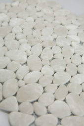 12X12 Light Grey Pebble Mosaic | Glens Falls Tile & Supplies