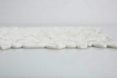 12X12 White Pebble Mosaic | Glens Falls Tile & Supplies