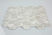2" Light Grey Hexagon Mosaic | Glens Falls Tile & Supplies