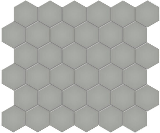 2" Taupe Matte Hex Mosaic | Glens Falls Tile & Supplies