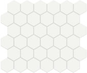 2" White Matte Hex Mosaic | Glens Falls Tile & Supplies