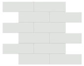 2x6 Gallery Grey Matte Brick Mosaic | Glens Falls Tile & Supplies