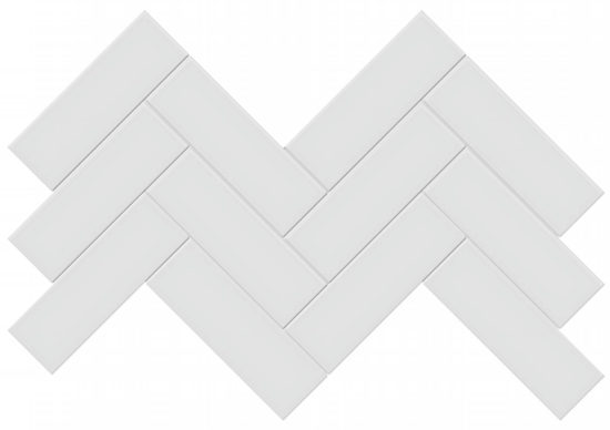 2x6 Gallery Grey Matte Herringbone Mosaic | Glens Falls Tile & Supplies
