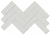 2x6 Warm Grey Matte Herringbone Mosaic | Glens Falls Tile & Supplies