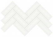 2x6 White Matte Herringbone Mosaic | Glens Falls Tile & Supplies