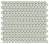 3/4" Soft Sage Matte Penny Round Mosaic | Glens Falls Tile & Supplies