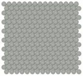3/4" Taupe Matte Penny Round Mosaic | Glens Falls Tile & Supplies