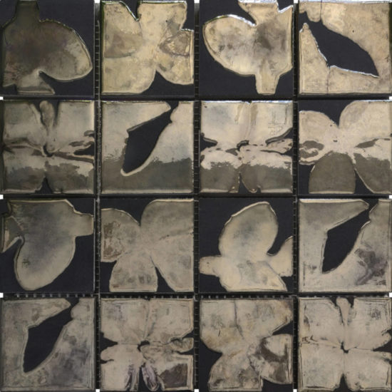 3"X3" Flowers Glazed Ceramic | Glens Falls Tile & Supplies