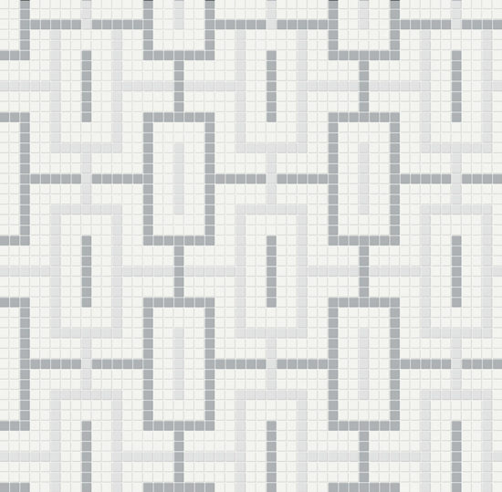 Afternoon Blend Matte Chain Pattern Mosaic | Glens Falls Tile & Supplies