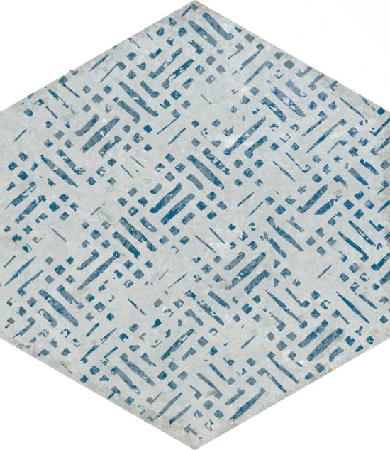Alma 5.5X6.3 Grey Decor Hexagon | Glens Falls Tile & Supplies