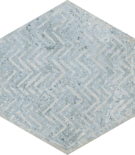 Alma 5.5X6.3 Grey Decor Hexagon | Glens Falls Tile & Supplies