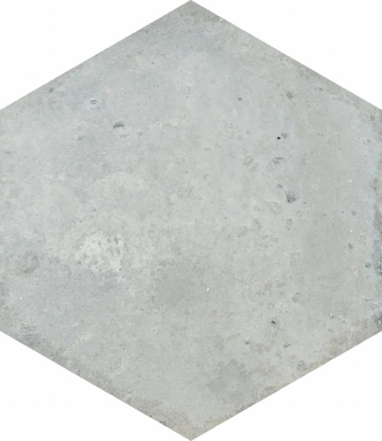 Alma 5.5X6.3 Grey Hexagon | Glens Falls Tile & Supplies
