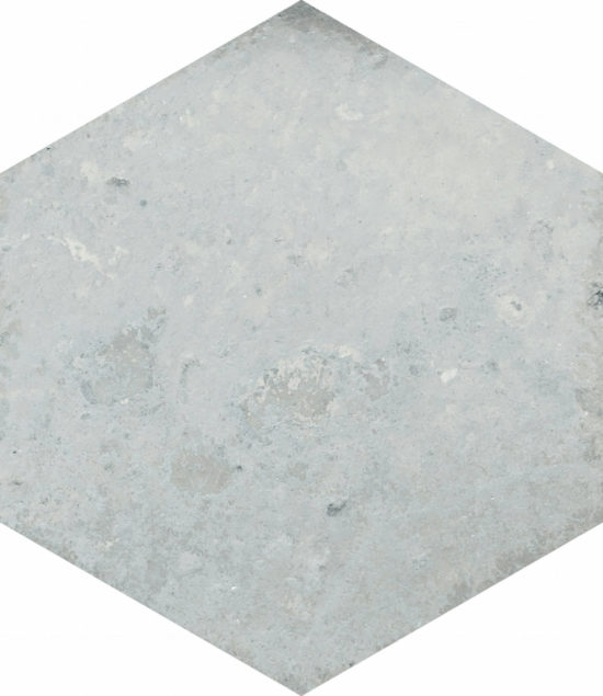 Alma 5.5X6.3 Grey Hexagon | Glens Falls Tile & Supplies