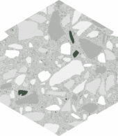 Altea 5.5X6.3” Grey Hexagon | Glens Falls Tile & Supplies