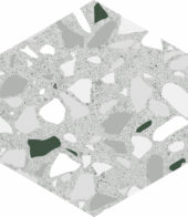 Altea 5.5X6.3” Grey Hexagon | Glens Falls Tile & Supplies