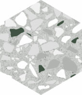 Altea 5.5X6.3” Grey Hexagon | Glens Falls Tile & Supplies