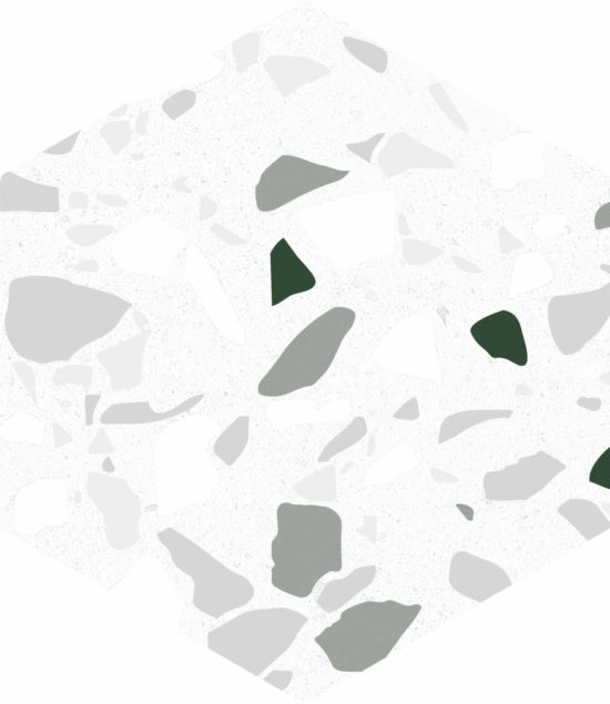 Altea 5.5X6.3” White Hexagon | Glens Falls Tile & Supplies