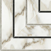 Amalfi Calacatta Honed Picco Mosaic | Glens Falls Tile & Supplies