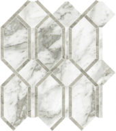 Arabescato Verona Polished Modella Mosaic | Glens Falls Tile & Supplies