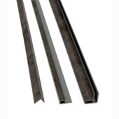 Ashen Slate 94" Trim Kit, 2 Inside Comers, 2 J Trims,  2 L Trims | Glens Falls Tile & Supplies