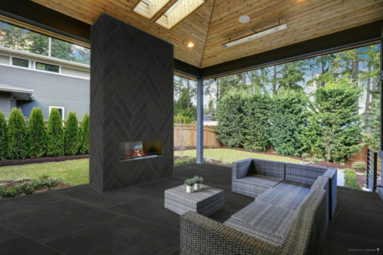 Ashland 48X48 Black | Glens Falls Tile & Supplies