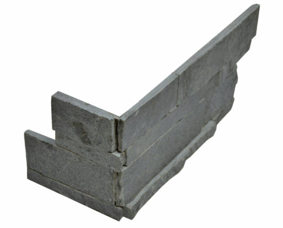 Astro Silver 6X18 Assembled Corner | Glens Falls Tile & Supplies