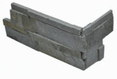 Astro Silver 6X18 Assembled Corner | Glens Falls Tile & Supplies