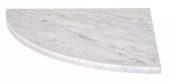 Bianco Carrara 18 Inch Seat | Glens Falls Tile & Supplies