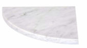 Bianco Carrara 9 Inch Shelf | Glens Falls Tile & Supplies