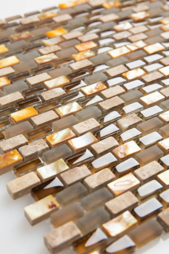 Brown Yahly Mosaic | Glens Falls Tile & Supplies