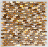 Brown Yahly Mosaic | Glens Falls Tile & Supplies