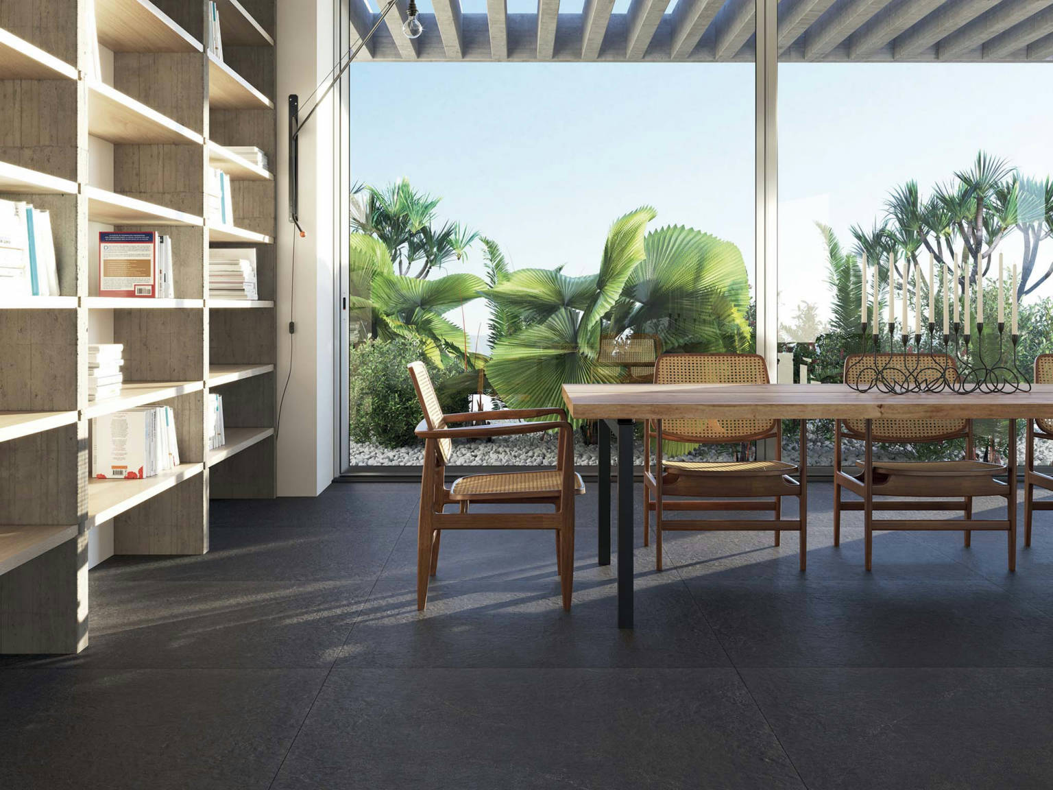 California Slate Monterey Black 12x24 0 | Glens Falls Tile & Supplies