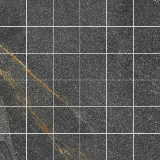 Capri Dark Grey 2X2 Mosaic | Glens Falls Tile & Supplies