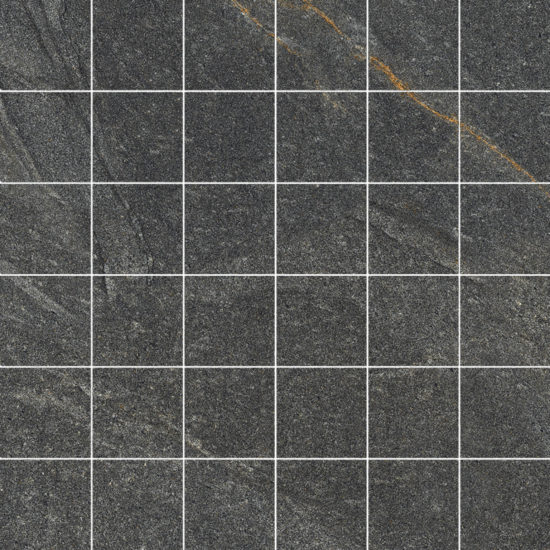 Capri Dark Grey 2X2 Mosaic | Glens Falls Tile & Supplies