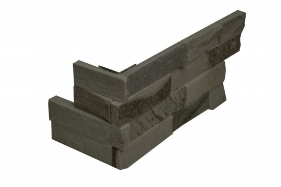 Carbon 6X18 Assembled Corner | Glens Falls Tile & Supplies
