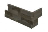 Carbon 6X18 Assembled Corner | Glens Falls Tile & Supplies
