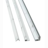 Carrara Marble 94" Trim Kit, 2 Inside Comers, 2 J Trims,  2 L Trims | Glens Falls Tile & Supplies