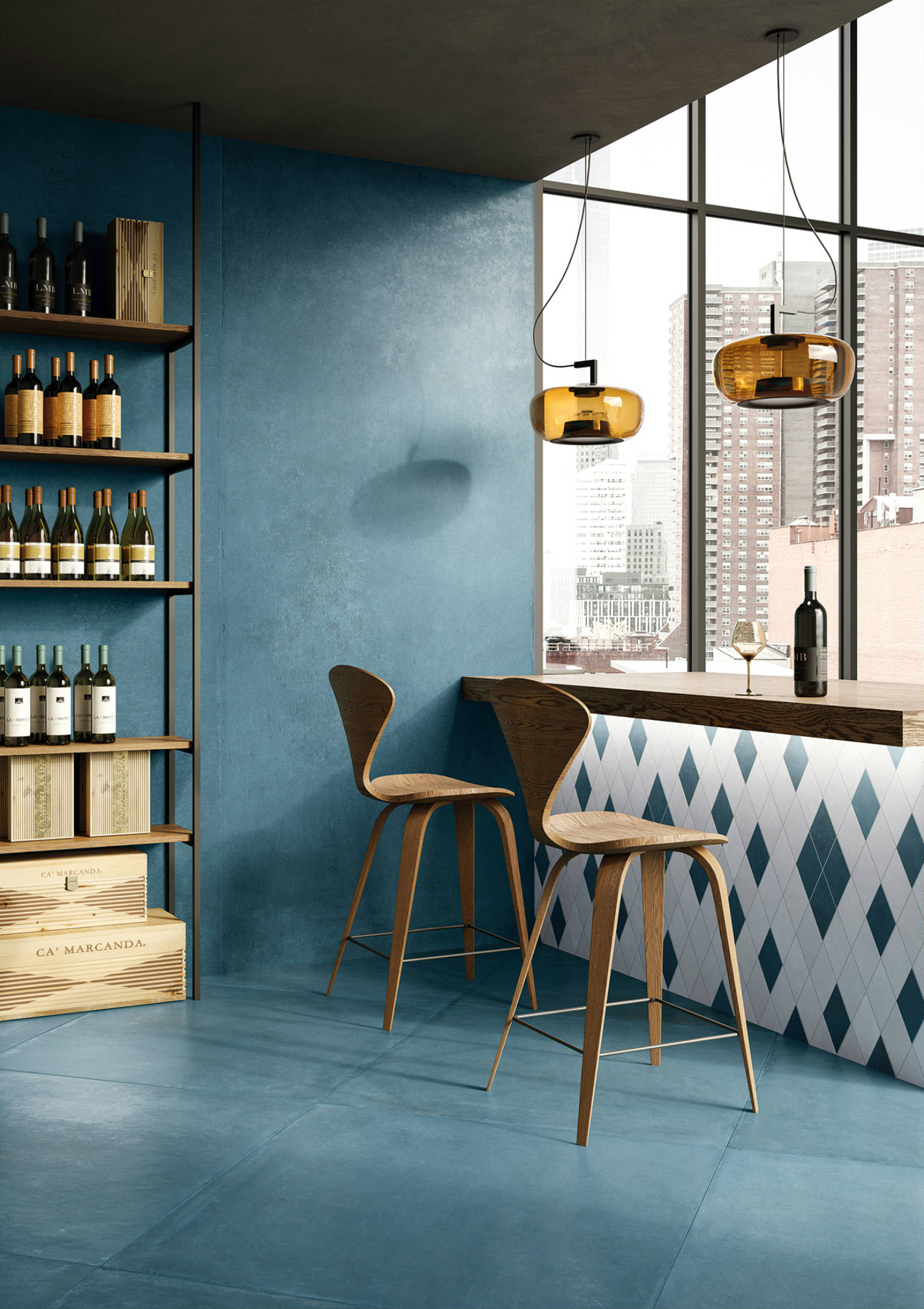 Charleston Seabrook Blu 40x40 | Glens Falls Tile & Supplies