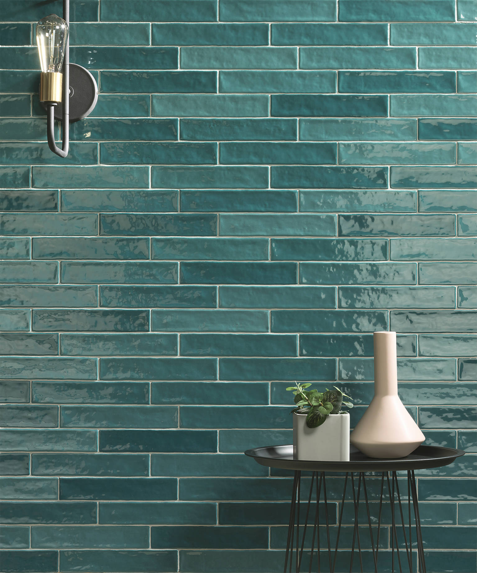 Colours Turquoise Mix 2x10 | Glens Falls Tile & Supplies
