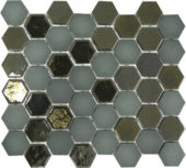 Confetti Mosaic Green | Glens Falls Tile & Supplies