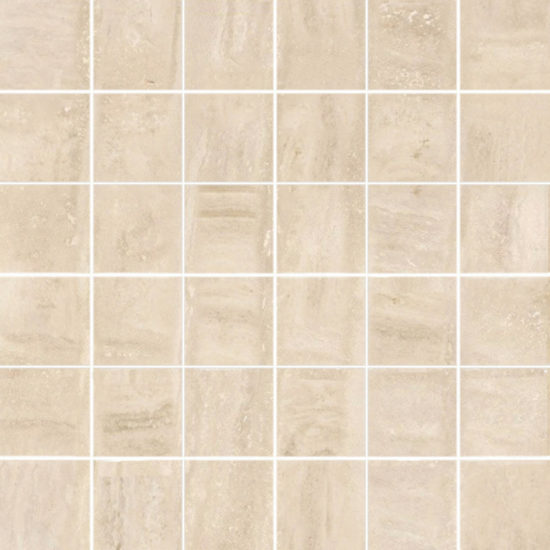 Crema Navona Polished 2X2 Mosaic