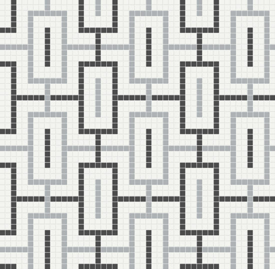 Dawn Blend Matte Chain Pattern Mosaic | Glens Falls Tile & Supplies