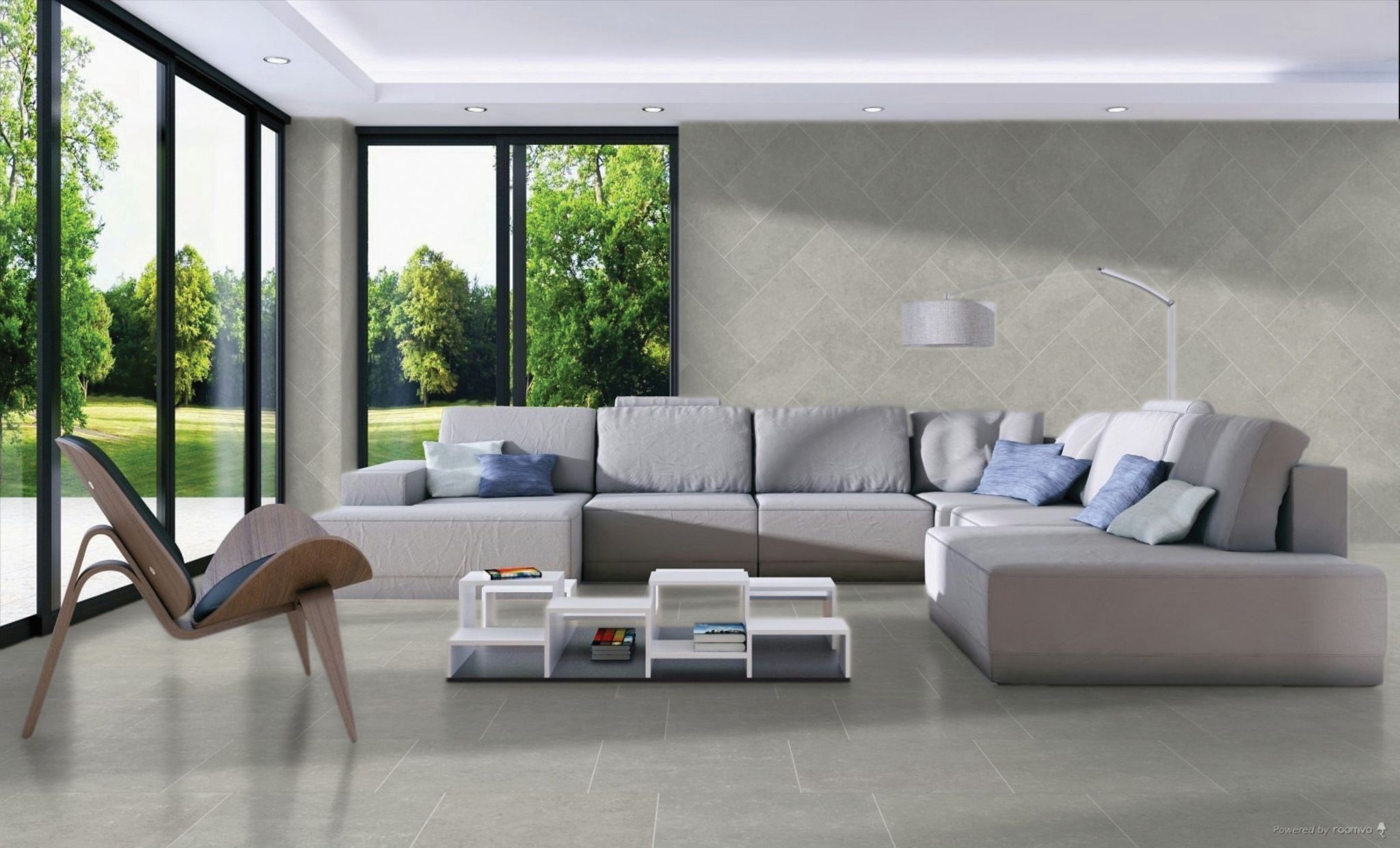 Denver Graphite Matte 12x24 - 20x20 | Glens Falls Tile & Supplies