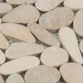 Driftwood Tan Flat Pebble | Glens Falls Tile & Supplies