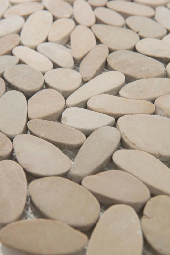 Driftwood Tan Flat Pebble | Glens Falls Tile & Supplies