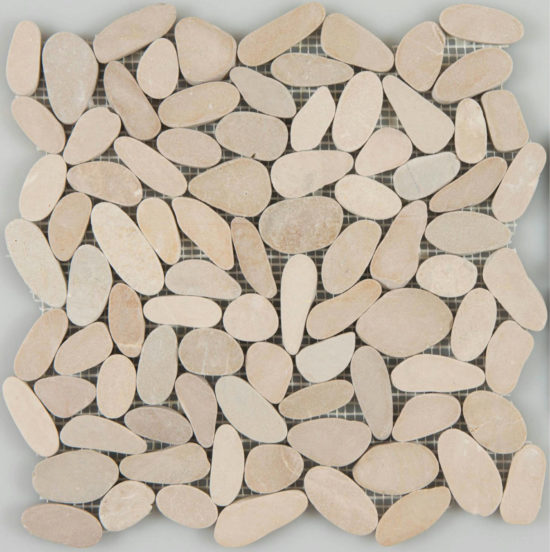 Driftwood Tan Flat Pebble | Glens Falls Tile & Supplies