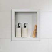 Dusty Pearl Shower Niche 14.5 x12 Inside | Glens Falls Tile & Supplies