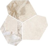 Dynasty Almond Polished/Matte 11X12 Eggs Mosaic | Glens Falls Tile & Supplies