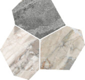 Dynasty Grey Polished/Matte 11X12 Eggs Mosaic | Glens Falls Tile & Supplies